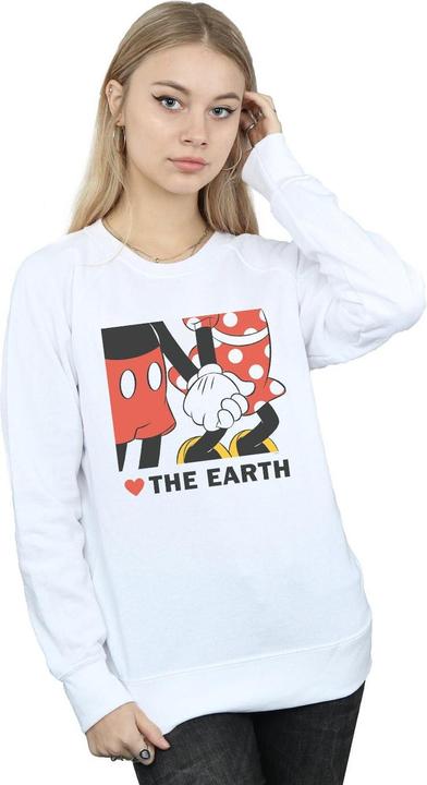Produktbild Disney Mickey Mouse Heart The Earth Sweatshirt (XXL)