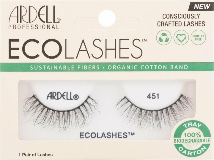 Ardell Eco Lashes 451 ( 1 pc ) - Algae - (Künstliche Wimpern)