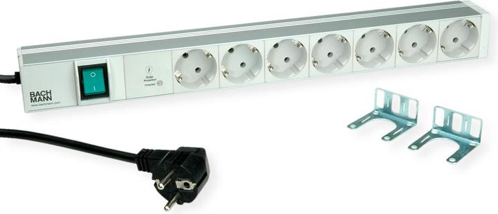 Actual product image Bachmann 800.3934 (7x, CEE 7/3, 2 m)