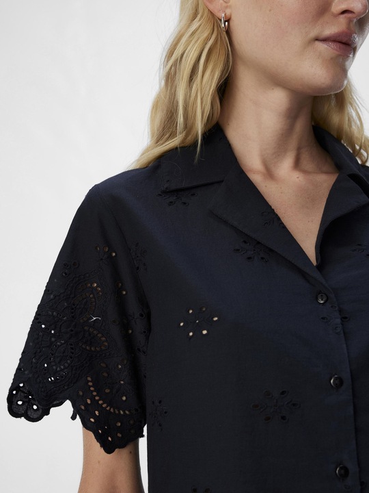 Produktbild Object Broderie Anglaise Hemd (36)