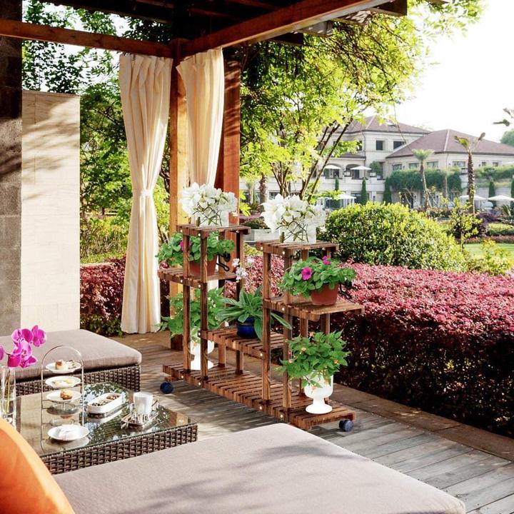 Immagine prodotto Yaheetech Scale per piante 124 x 33 x 80 cm