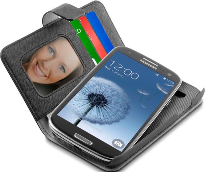 Produktbild Cellularline WalletUnique flip case for Galaxy S3 (Samsung Galaxy S3)