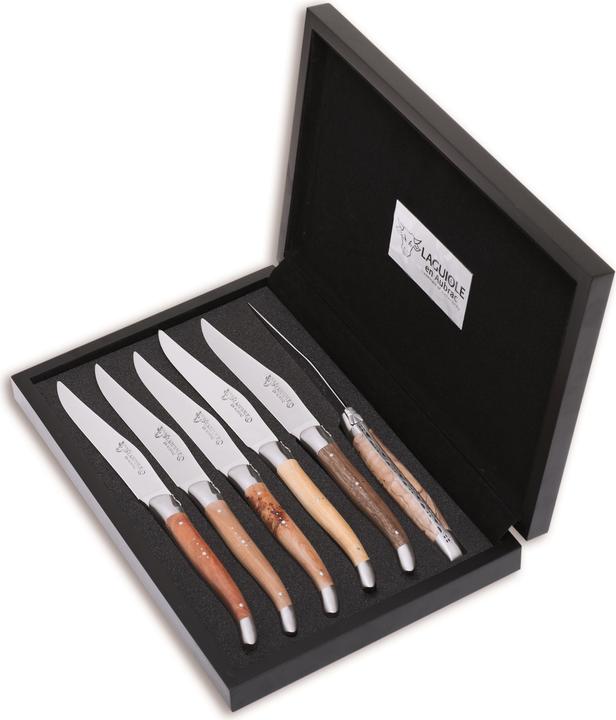 Immagine prodotto Laguiole en Aubrac Coltello da bistecca (6 Pezzo/i, Coltello)