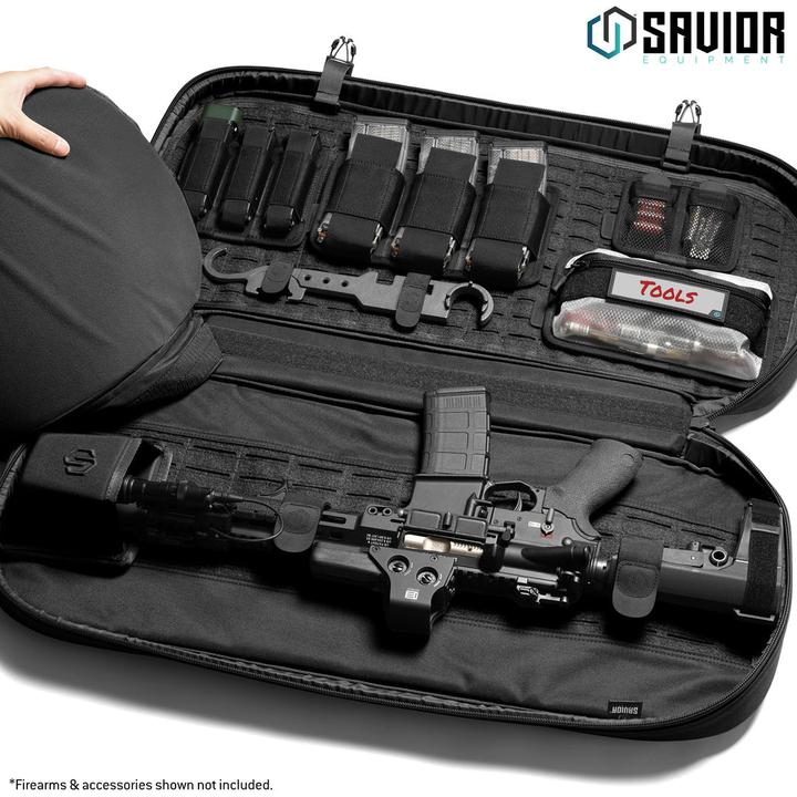 Actual product image Savior Equipment Specialist Covert Single Rifle Case – 30”/34”/38”