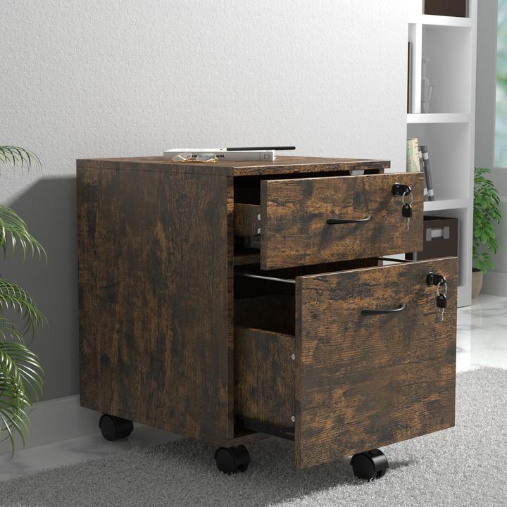 Actual product image VCM Rollcontainer Hängeregistratur Baula M (40 x 44 x 55 cm)