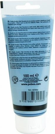 Actual product image Pebeo Studio Acrylics Fine Acrylic (Prussian blue Imit., 100 ml)