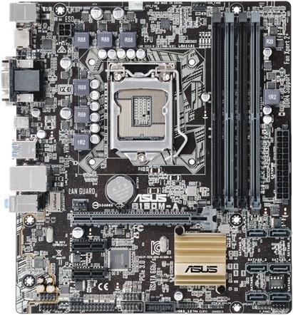 Produktbild ASUS B150m-A (LGA 1151, Intel B150, mATX)