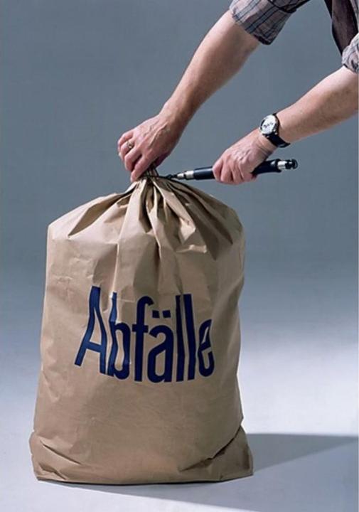 HP Autozubehör Paper waste bag W700xL950mm 2-ply with cross-bottom (50 x)