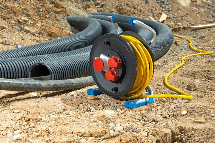 Productafbeelding As - Schwabe 22167 Kabelhaspel 25 m geel CEE-stekker 16 A 5-polig (25 m, 2.50 mm²)