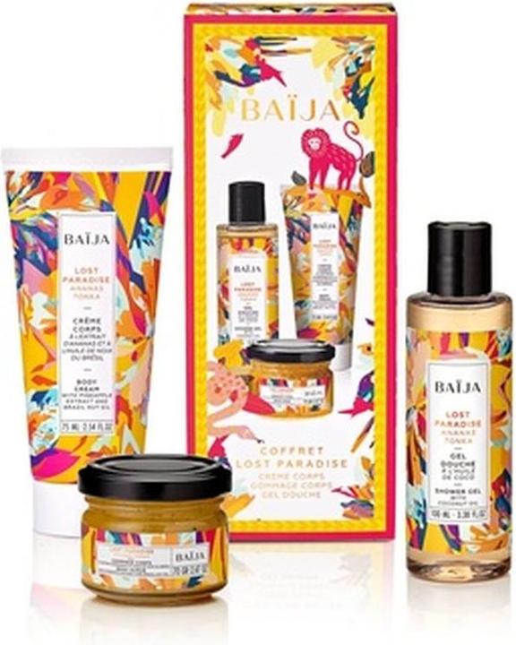 Baija Baïja Verlorenes Paradies Ananas-Tonka Körperpflege-Set (Körperpflegeset)