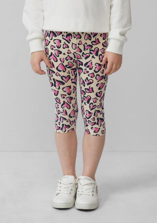 Actual product image S.Oliver Leggins Capri-Leggings mit All-over-Print (98)