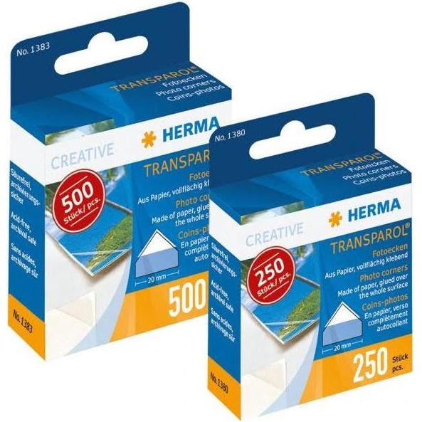 Thumbnail - Herma, Fotokleber + Posterkleber, Transparol Fotoecken