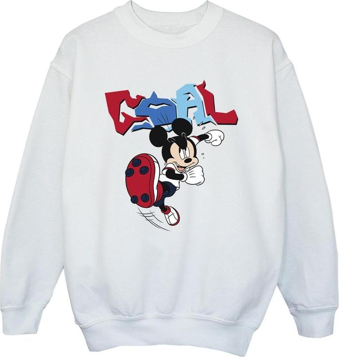Produktbild Disney Mickey Mouse Goal Striker Pose Sweatshirt Mädchen (116)