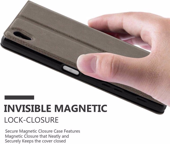 Actual product image Cadorabo Book with View double window cover (Sony Xperia Z5 Premium)