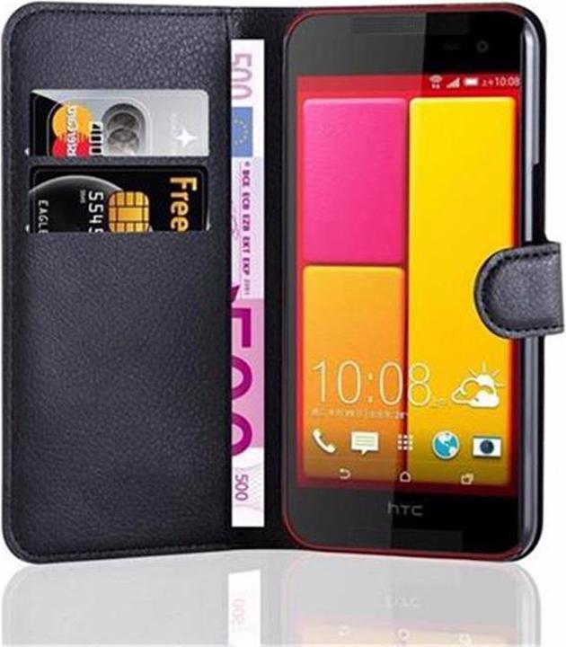 Actual product image Cadorabo Book with stand function cover (HTC Butterfly 2)