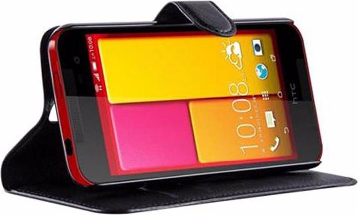 Actual product image Cadorabo Book with stand function cover (HTC Butterfly 2)