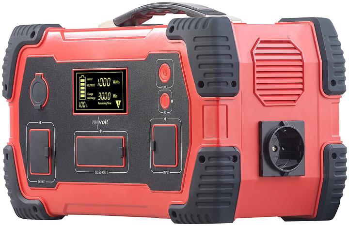 Produktbild Revolt Powerstation & Solar-Generator mit 110-Watt-Solarpanel (800 Wh)