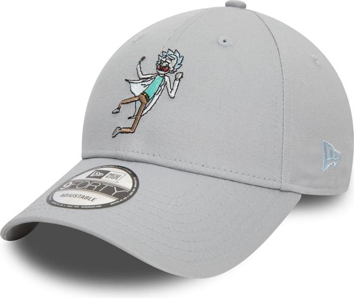 Produktbild New Era 9Forty Strapback Cap - Rick and Morty grau