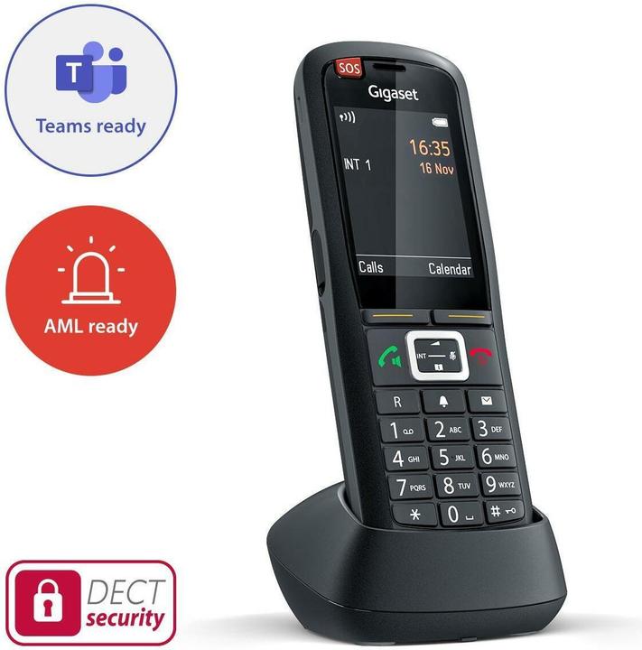 Produktbild Gigaset PRO R700H protect PRO DECT Mobilteil 6,1cm 2,4Zoll Display Bewegungssensor SOS Alarmtaste LE