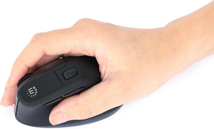 Actual product image Manhattan Vertical Ergonomic Wireless USB Mouse (Wireless)