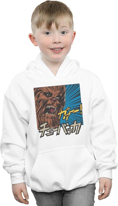Immagine prodotto Star Wars Chewbacca Roar Pop Art Felpa con Cappuccio Ragazzi (128)