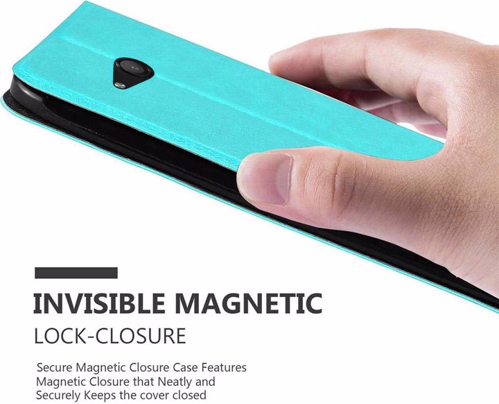 Actual product image Cadorabo Book with View double window cover (Microsoft Lumia 550)