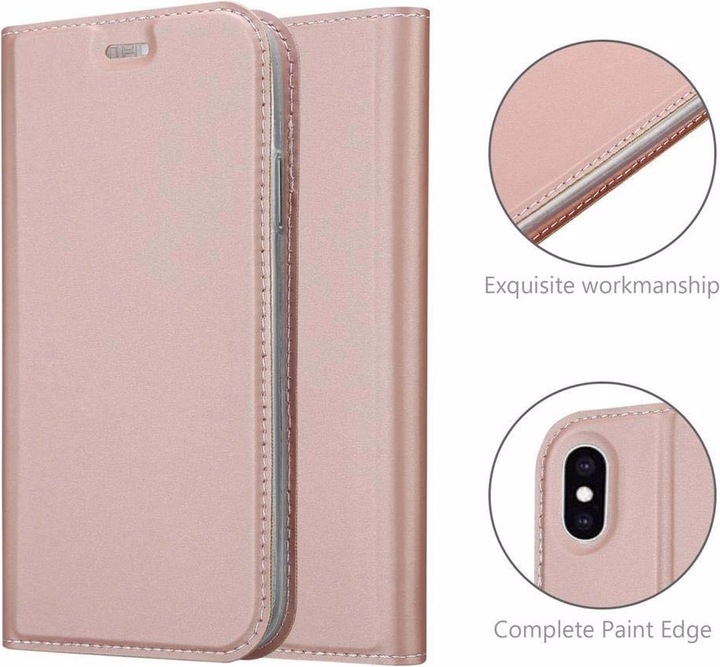 Actual product image Cadorabo Book Classy Style Cover (Apple iPhone XS Max)