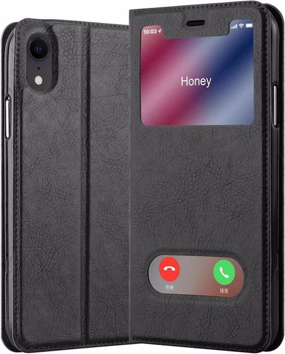 Produktbild Cadorabo Book mit View Doppelfenster Cover (Apple iPhone XR)