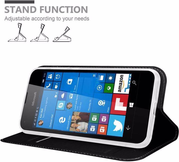 Actual product image Cadorabo Book Classy Style Cover (Microsoft Lumia 550)