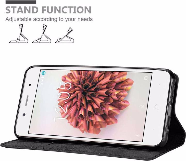 Produktbild Cadorabo Book Invisible Magnet Cover (BQ Aquaris X5 Plus)