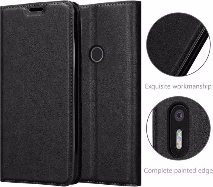 Produktbild Cadorabo Book Invisible Magnet Cover (BQ Aquaris X5 Plus)
