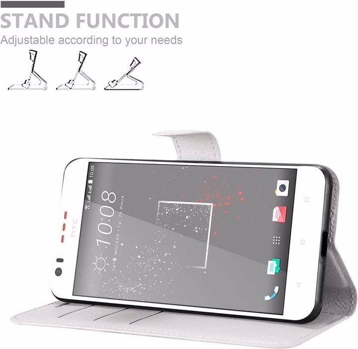 Immagine prodotto Cadorabo Libro con copertina con funzione di stand (HTC Desire 825, HTC Desire 10 Stile di vita)