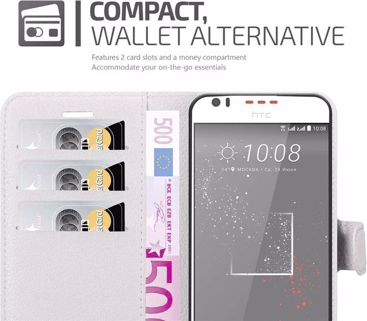 Immagine prodotto Cadorabo Libro con copertina con funzione di stand (HTC Desire 825, HTC Desire 10 Stile di vita)