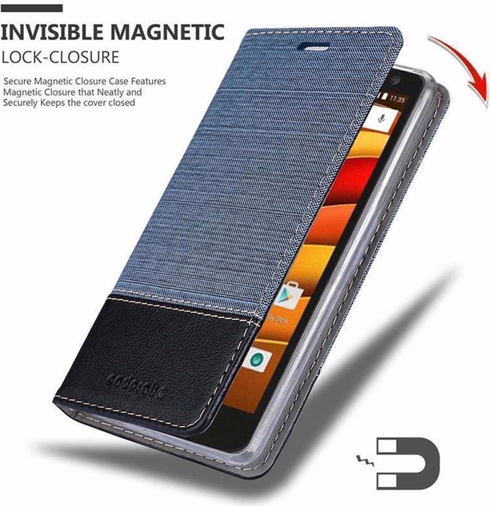 Actual product image Cadorabo Book Jeans Optics Cover (Motorola Moto X3)