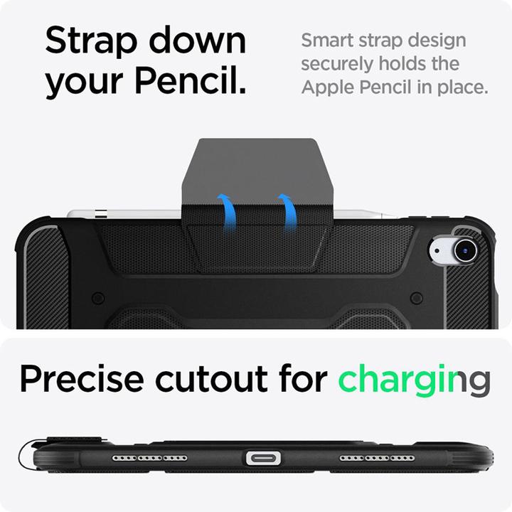 Productafbeelding Spigen RUGGED ARMOR "PRO" IPAD 10.9 2022 ZWART (iPad 10.9 (2022))