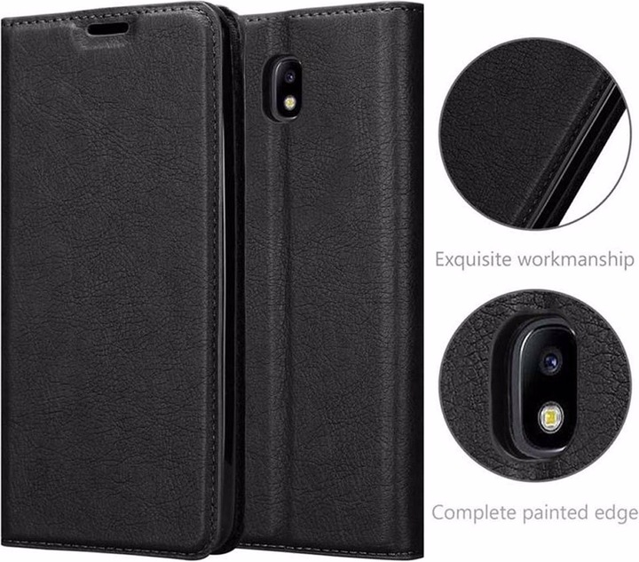Actual product image Cadorabo Book Invisible Magnet Cover (Samsung Galaxy J7 2018)