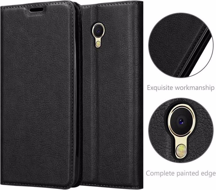 Actual product image Cadorabo Book Invisible Magnet Cover (Meizu MX6)