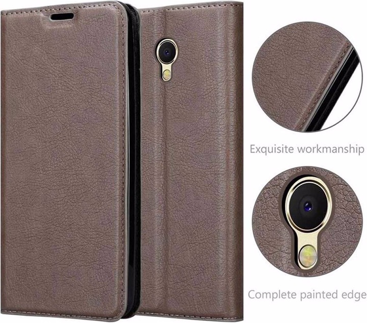 Actual product image Cadorabo Book Invisible Magnet Cover (Meizu MX6)