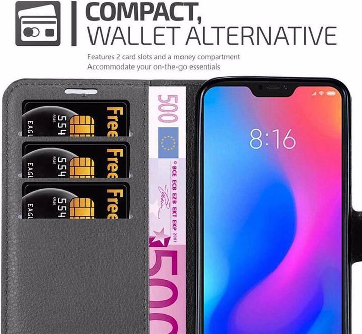 Immagine prodotto Cadorabo Libro con copertina con funzione di stand (Xiaomi Redmi 6 Pro, Xiaomi Mi A2 Lite?)