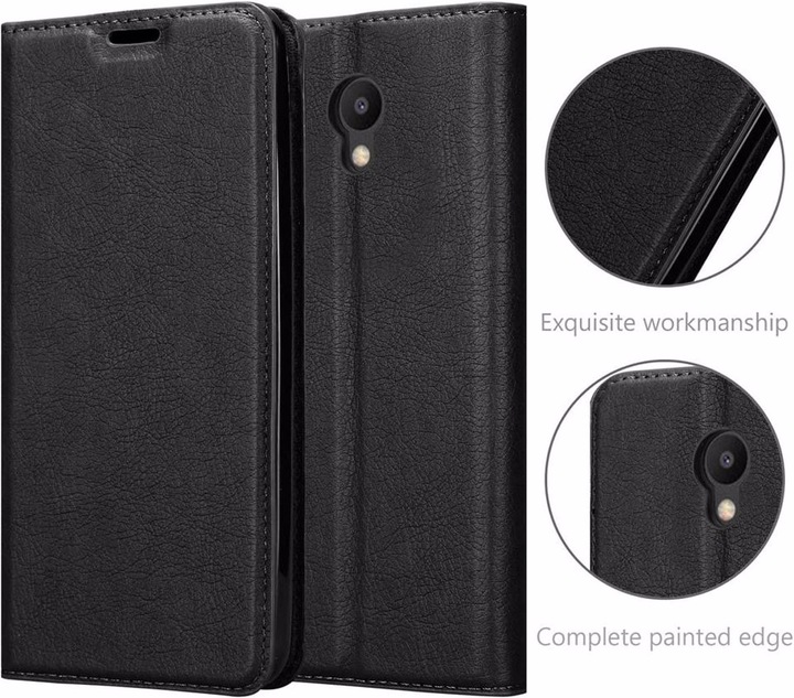Actual product image Cadorabo Book Invisible Magnet Cover (Meizu M6s)
