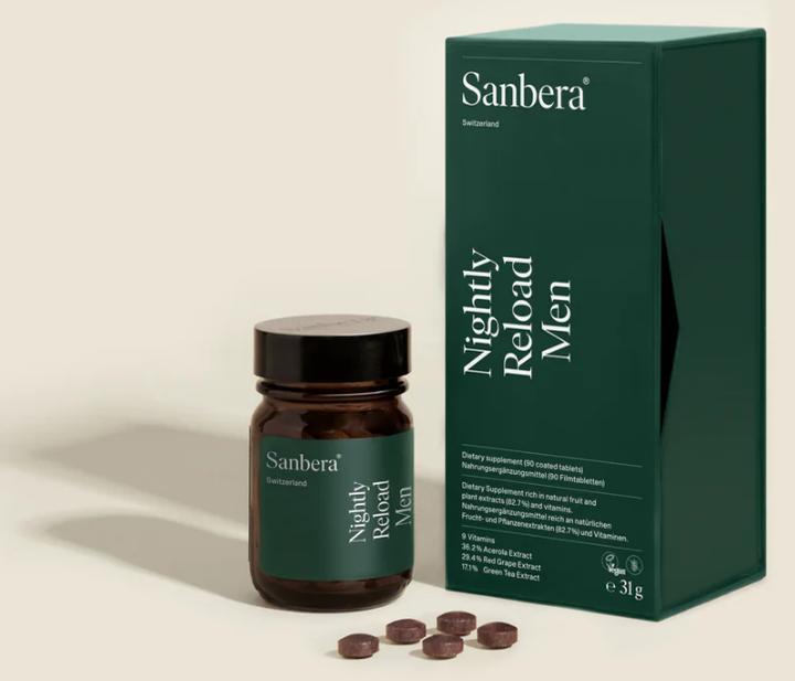 Produktbild Sanbera Nightly Reload Men (90 Stück)