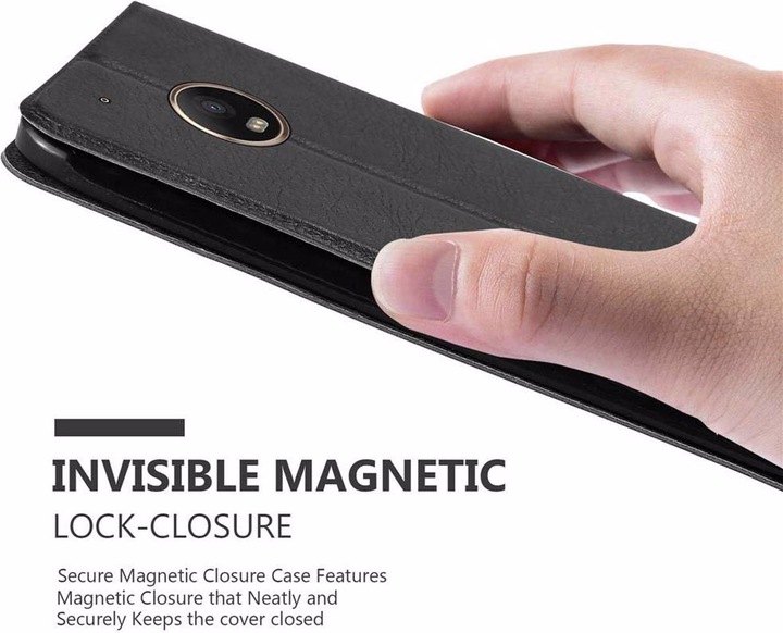 Produktbild Cadorabo Book mit View Doppelfenster Cover (Motorola Moto G5S Plus)