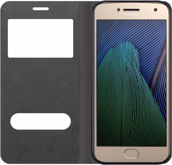 Produktbild Cadorabo Book mit View Doppelfenster Cover (Motorola Moto G5S Plus)