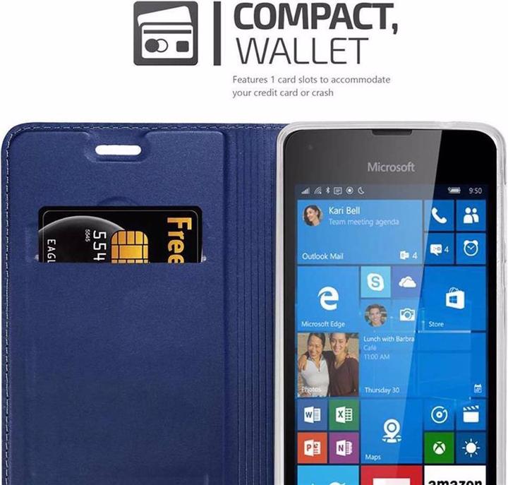 Produktbild Cadorabo Book Classy Style Cover (Microsoft Lumia 550)