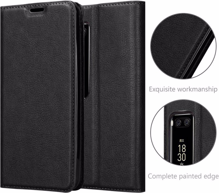 Actual product image Cadorabo Book Invisible Magnet Cover (Meizu Pro 7)