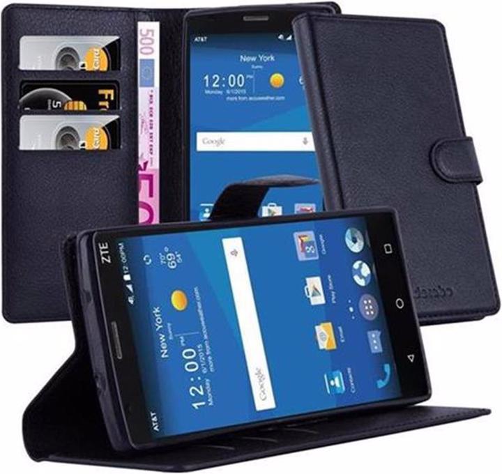 Actual product image Cadorabo Book with stand function cover (ZTE Zmax 2)