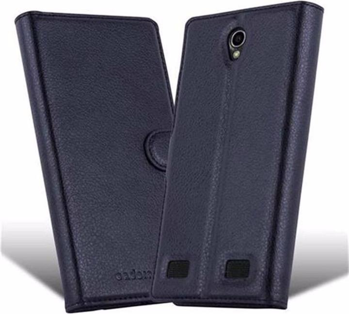 Actual product image Cadorabo Book with stand function cover (ZTE Zmax 2)