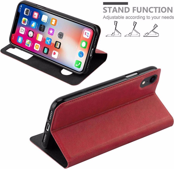 Produktbild Cadorabo Book mit View Doppelfenster Cover (Apple iPhone XR)