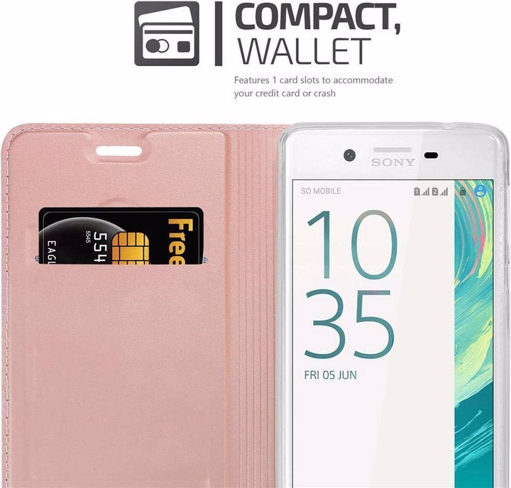 Produktbild Cadorabo Book Classy Style Cover (Sony Xperia X)