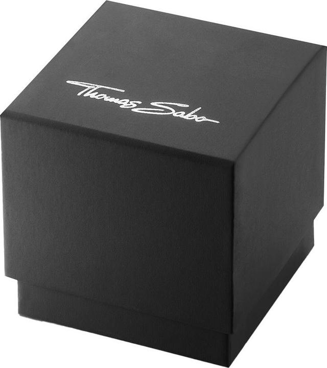 Actual product image Thomas Sabo WA0435 Damenuhr Divine Jewellery Stone silberfarben 33mm 5ATM (Watch with gemstone, Analogue wristwatch, 33 mm)
